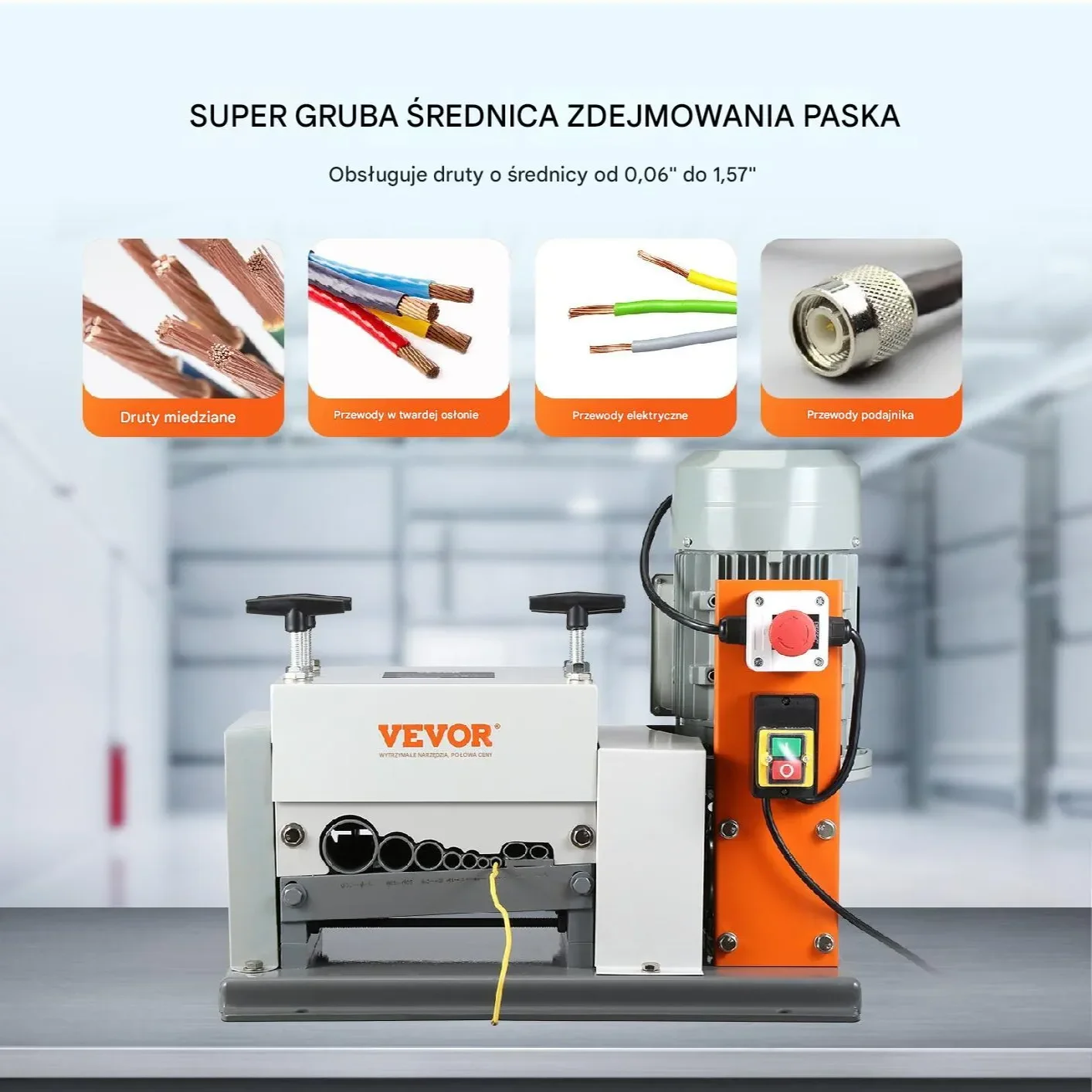 Automatyczna Maszyna do Zdejmowania Izolacji 1500 W - obrazek 2