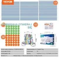 Zestaw Zabawek Konstrukcyjnych Zamek 180 Części