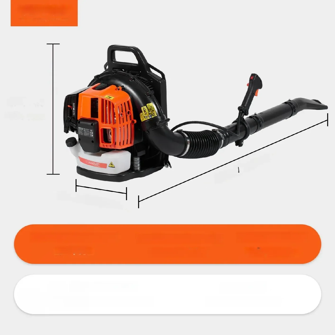 Odkurzacz i dmuchawa spalinowa do liści, śniegu i trawy - obrazek 4