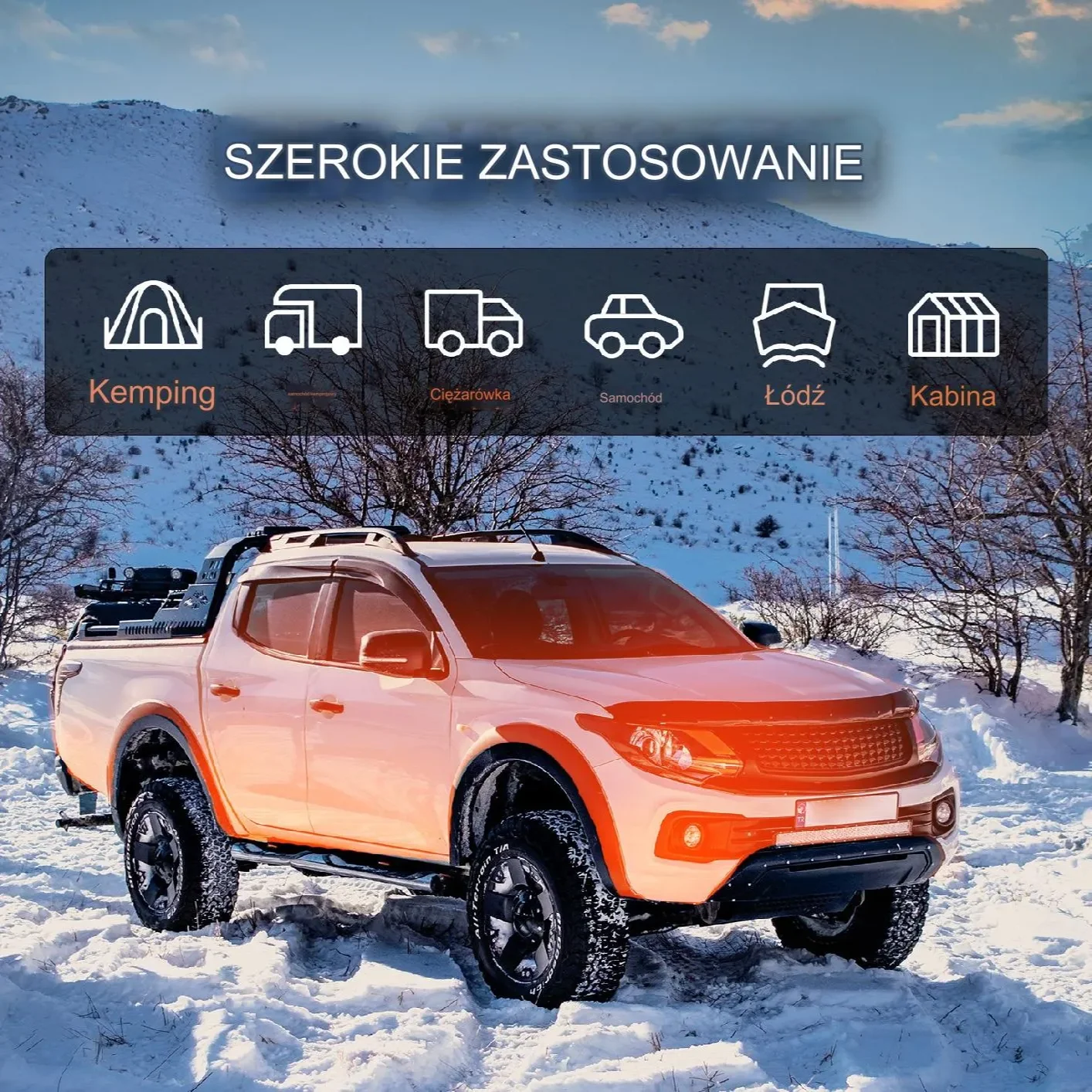 Nagrzewnica Samochodowa – Pilot Bluetooth Wyświetlacz LCD 12V 5kW - obrazek 4