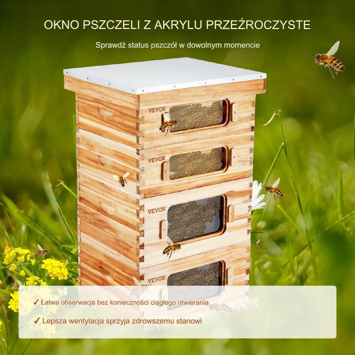 Ul Drewniany 2 Głębokie + 2 Średnie - obrazek 5