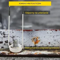Zestaw cewek do podgrzewacza nagrzewnicy indukcyjnej 8szt do śrub nakrętek