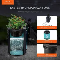 System do Uprawy Hydroponicznej Jedna Doniczka 20 L