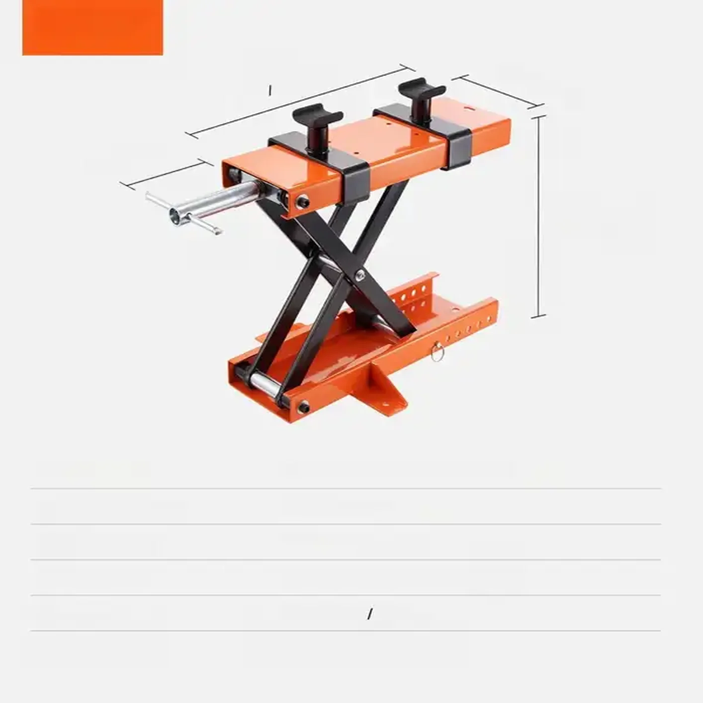 Podnośnik motocyklowy 500 kg do Motoru Motocykli - obrazek 3