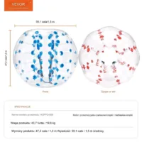 Dmuchane Pompowane Kule do Zabawy Zderzania się Bumper Bubble