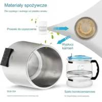 Destylarka Destylator do Wody elektryczna z dzbankiem 4L 750 W