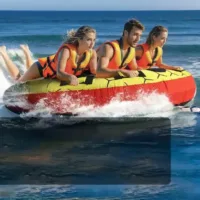 Koło ponton materac do holowania na wodzie 3 osobowy do 231 kg