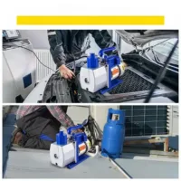 Pompa próżniowa 7CFM, 1/2HP, rotacyjna łopatkowa, jednostopniowa HVAC