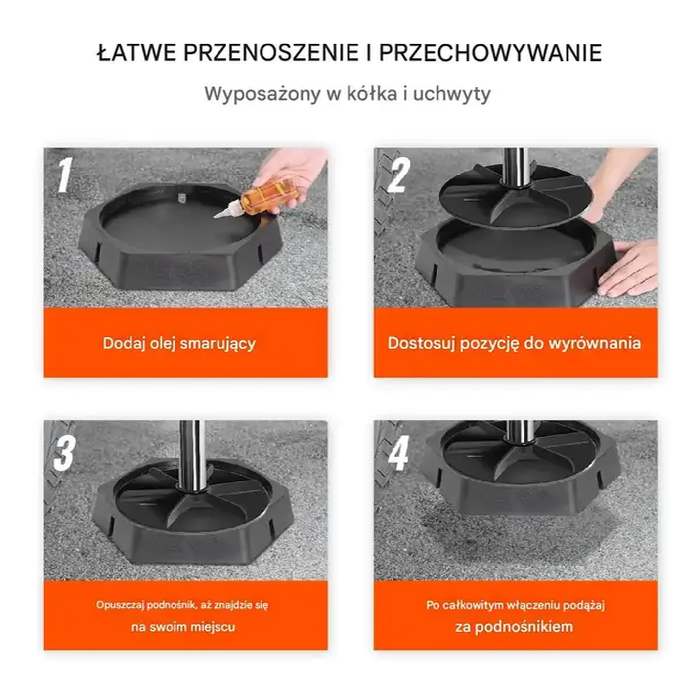 Stopy podpory podkładki do przyczep kempingowych i kamperów 6 sztuk - obrazek 2