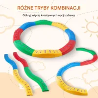 Zestaw równoważni i kamieni balansujących dla dzieci – 8 szt.