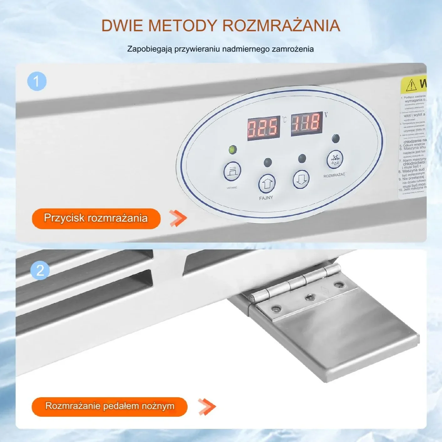Maszyna do Lodów Tajskich 1460 W - obrazek 2