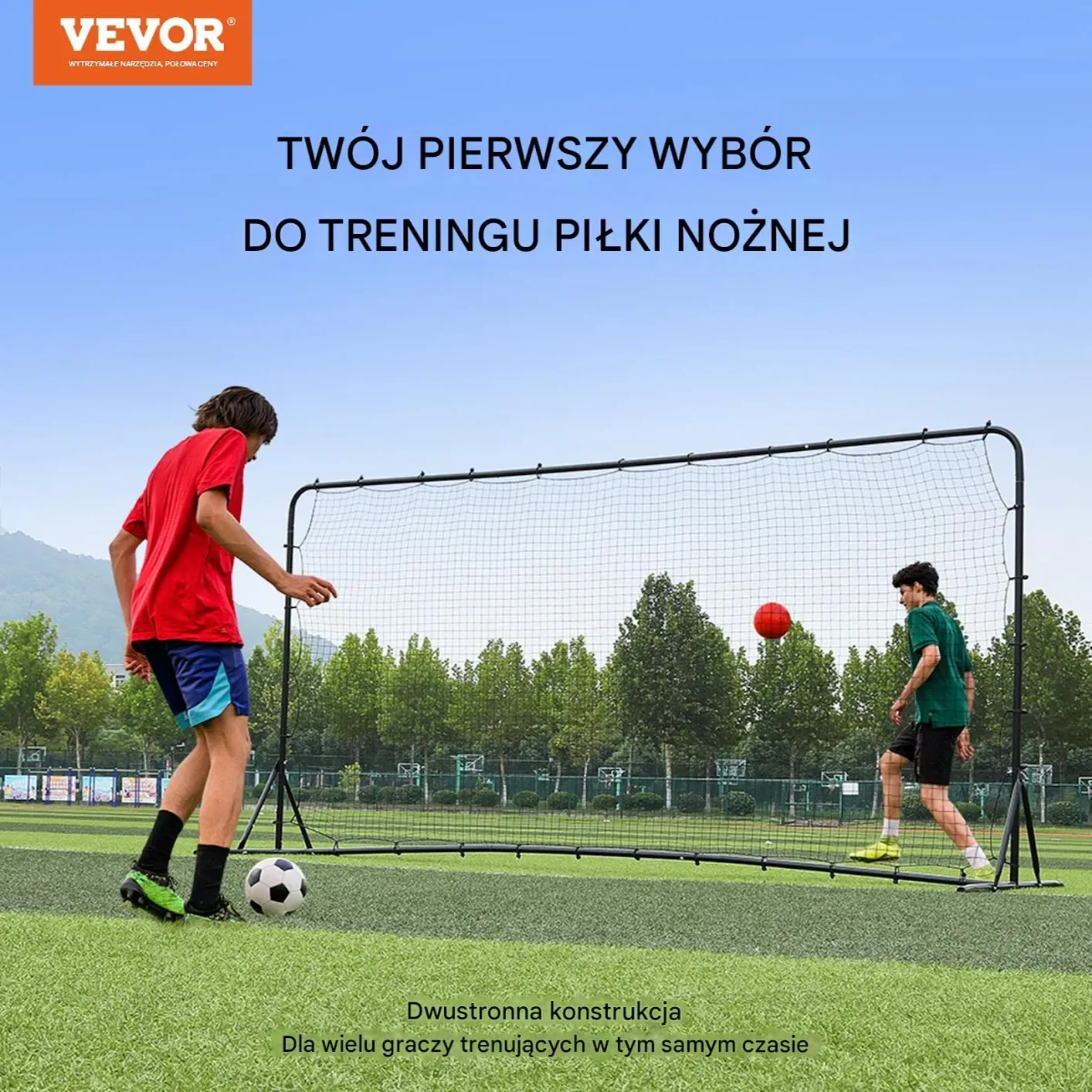 Przenośna Siatka Bramka do Piłki Nożnej - obrazek 5