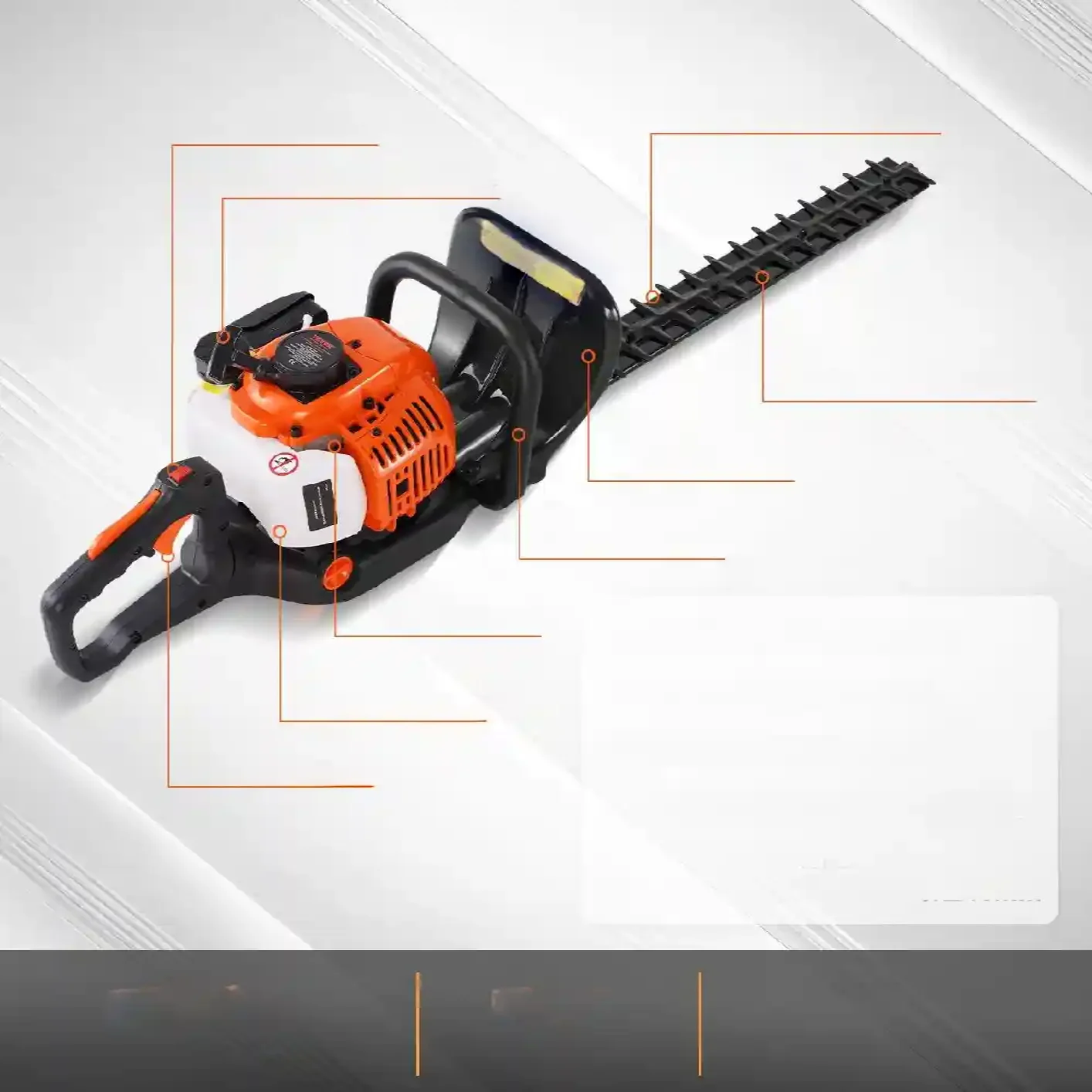 Podkaszarka do żywopłotu nożyce piła spalinowa - obrazek 5