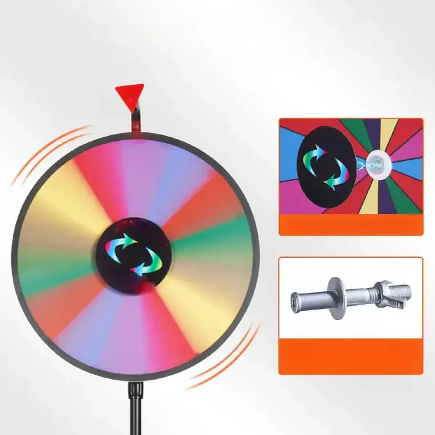 Koło fortuny do losowania nagród – tablica ścieralna gra imprezowa 60x153cm - obrazek 2