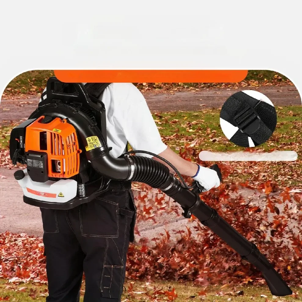 Odkurzacz i dmuchawa spalinowa do liści, śniegu i trawy - obrazek 3