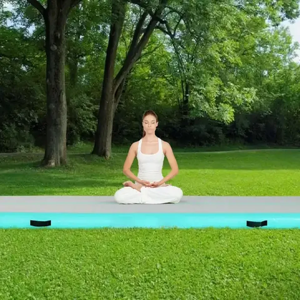 MATA GIMNASTYCZNA DMUCHANA ŚCIEŻKA AKROBATYCZNA MATERAC ĆWICZEŃ 6 M - obrazek 7