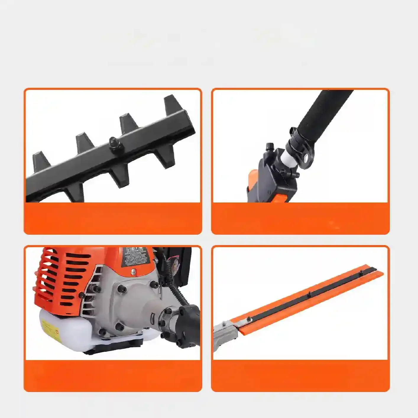 Podkaszarka do żywopłotu nożyce piła spalinowa długi uchwyt - obrazek 2