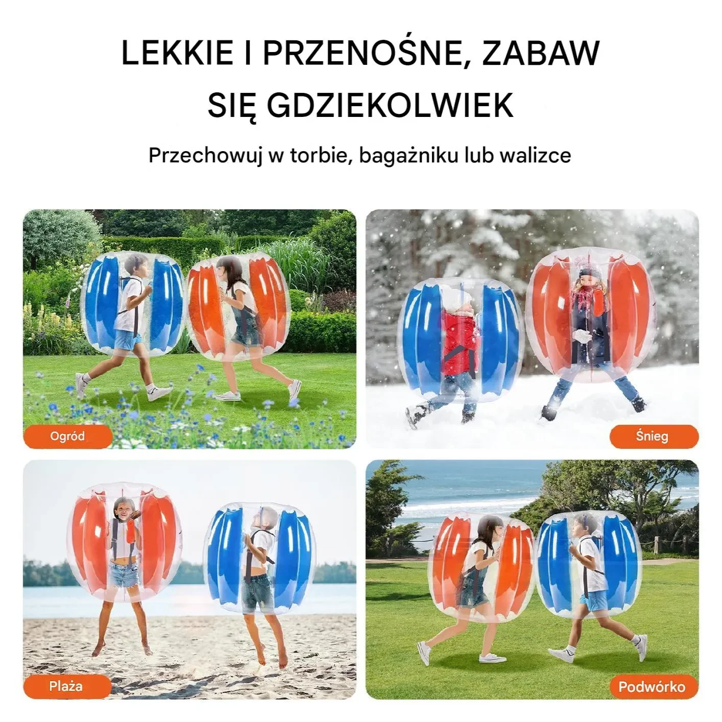 Nadmuchiwana Piłka do Zabawy 2-pak - obrazek 4