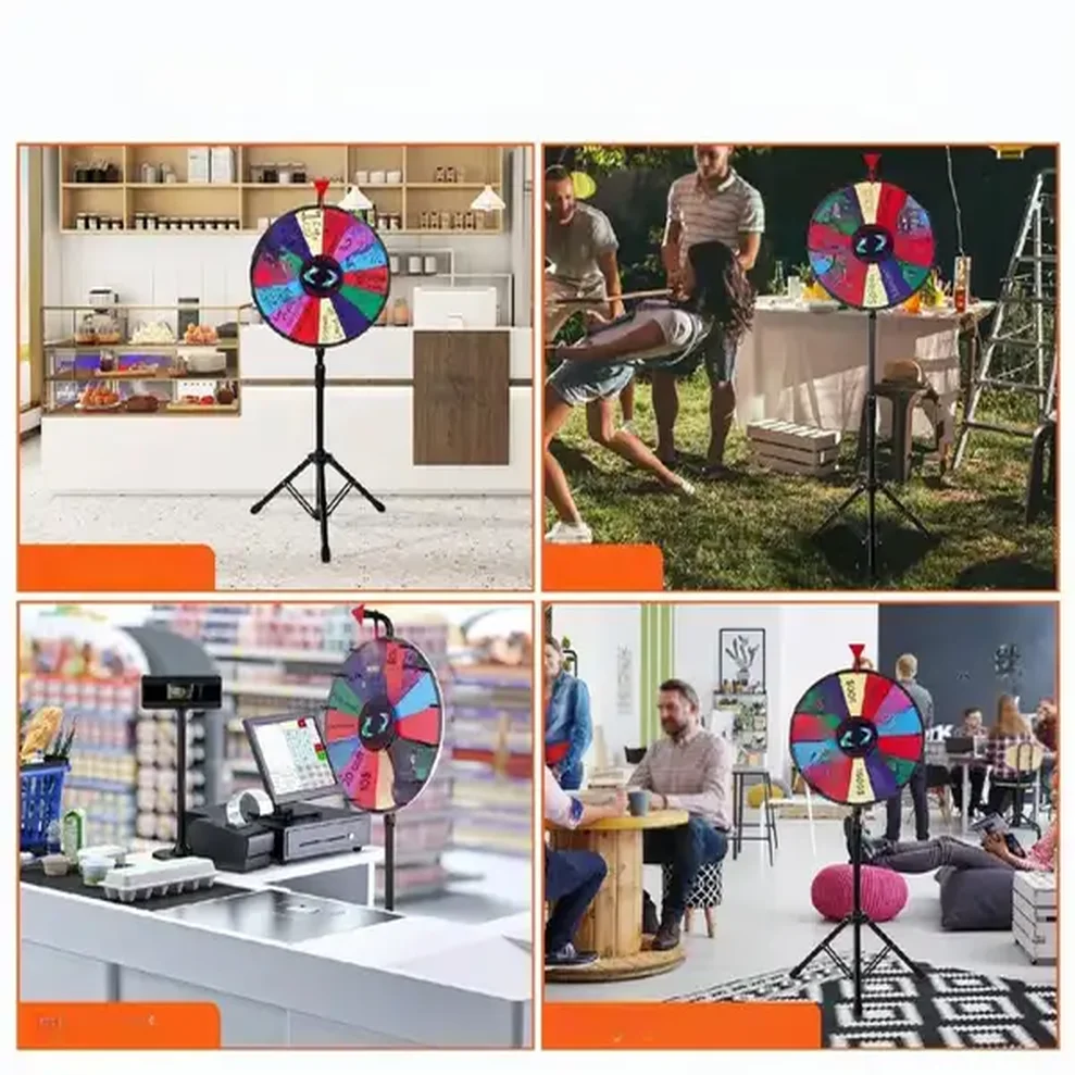 Koło fortuny nagród gra ścieralne loteria 45x150 cm - obrazek 4