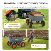 Wytrzymały Wózek Ogrodowy 544 kg