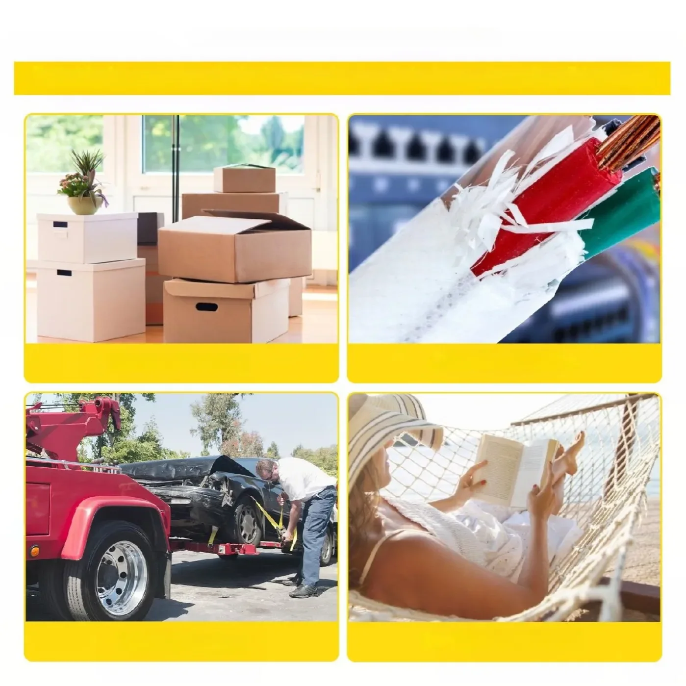 Taśma nośna parciana kaletnicza 25 mm wytrzymała 961 m - obrazek 5