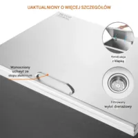 Stalowa Skrzynia na Lód - Profesjonalna z Termoizolacją 107L