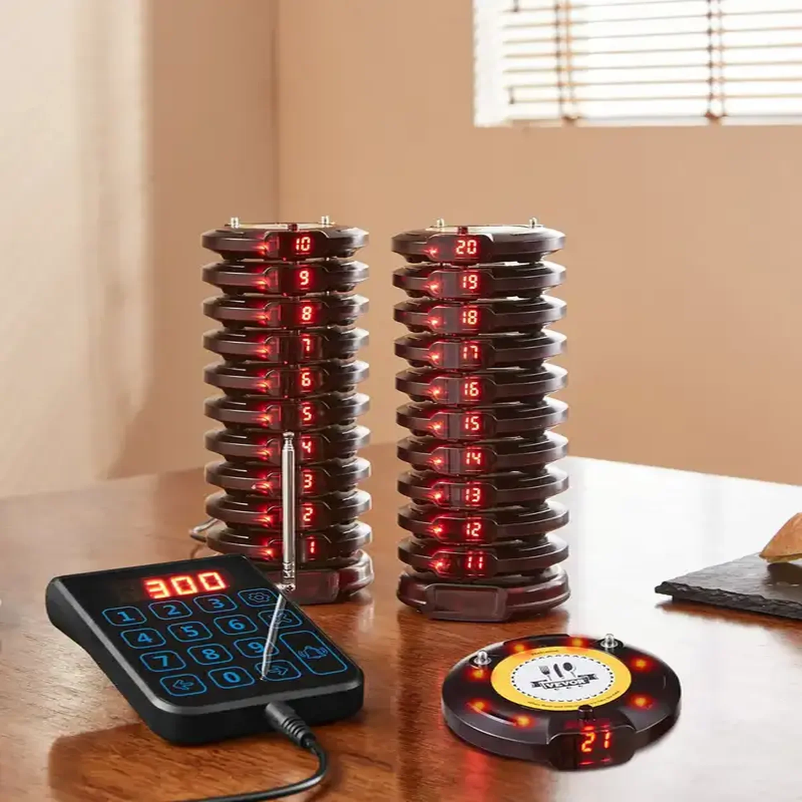 Pager Restauracyjny System Przywoławczy 20 Pagerów - obrazek 4