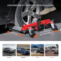 Podnośnik kołowy 680 kg do pozycjonowania pojazdów profesjonalny warsztat