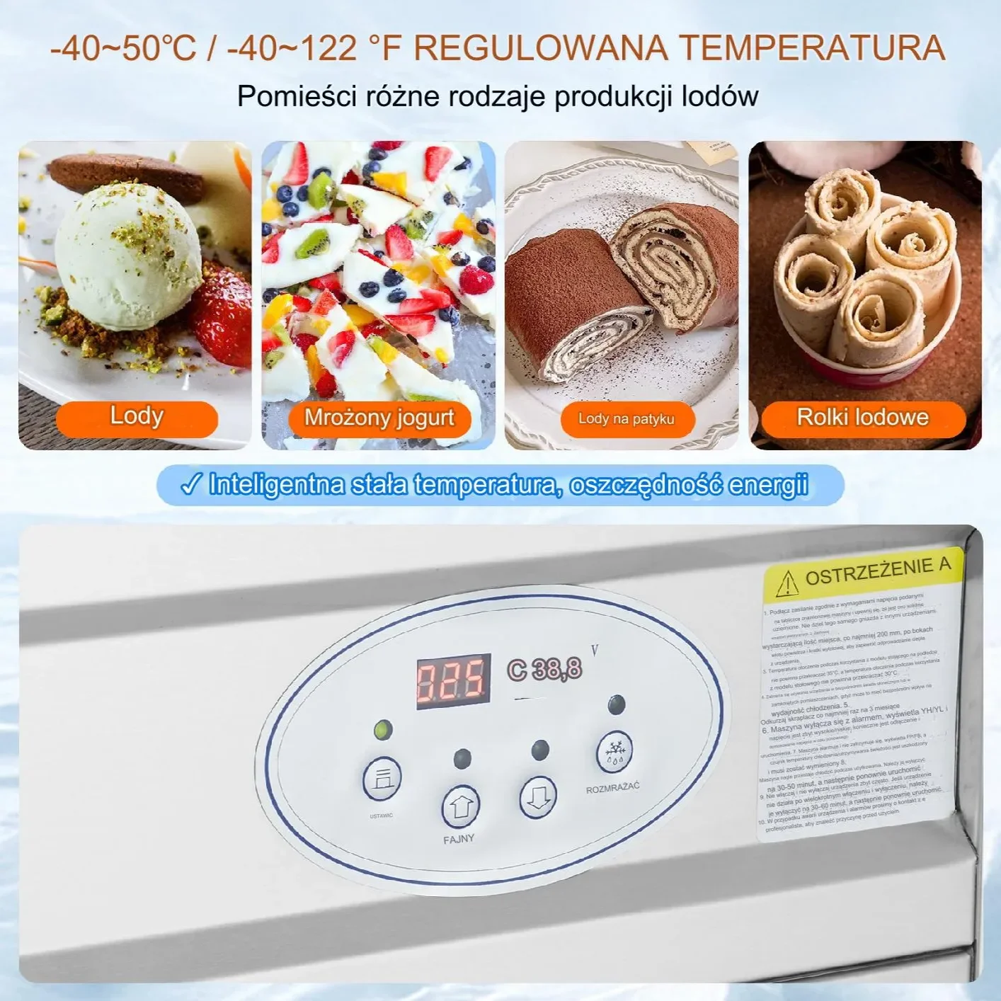 Maszyna do Lodów Tajskich 1460 W - obrazek 5