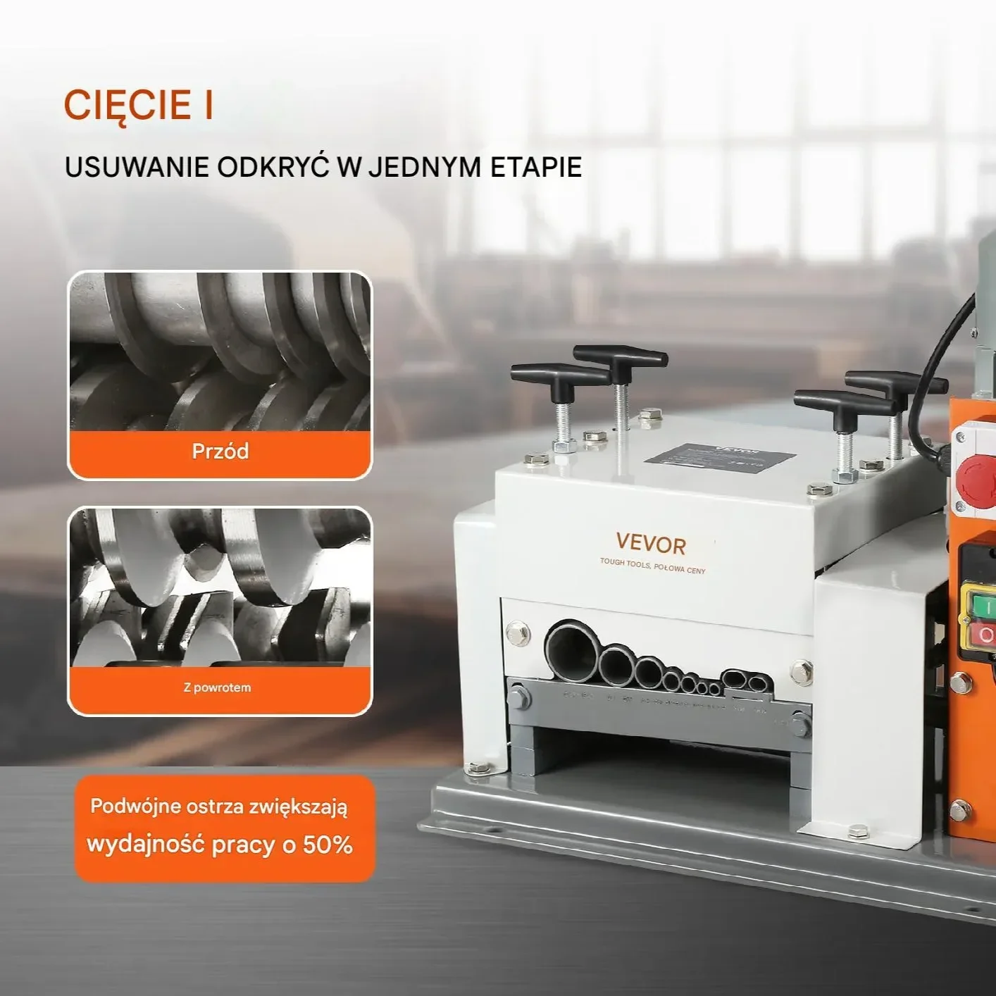 Automatyczna Maszyna do Zdejmowania Izolacji 1500 W - obrazek 5