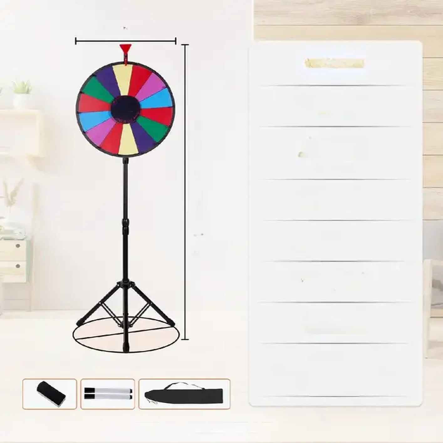 Koło fortuny nagród gra ścieralne loteria 45x150 cm - obrazek 5