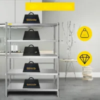 Regał kuchenny gastronomiczny magazynowy 5-poziomów