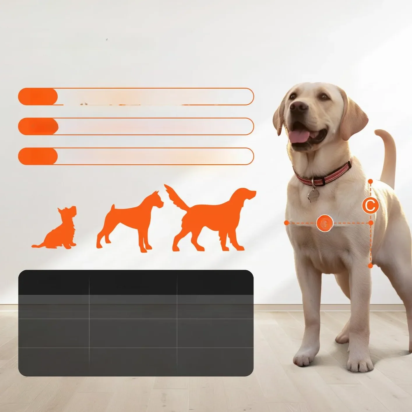 Drzwiczki dla Psa do Drzwi Przesuwnych Aluminiowe Regulacja Wysokości – XL - obrazek 2