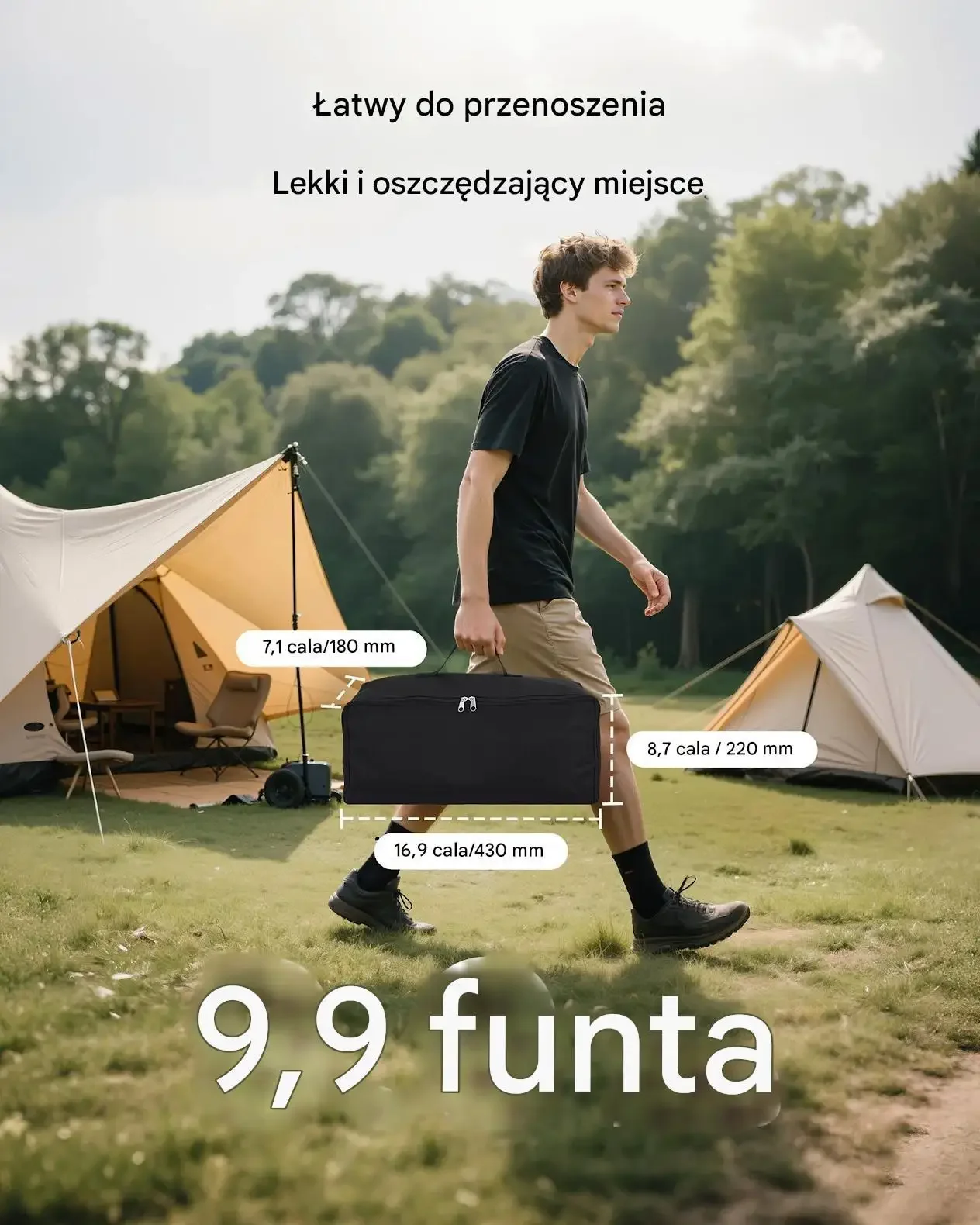 Ekran projekcyjny 100 cali z statywem 16:9 4K kino domowe plener - obrazek 2