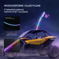 Świetlny Pas LED 300 Kolorów Sterowanie APP + Pilot – 153cm