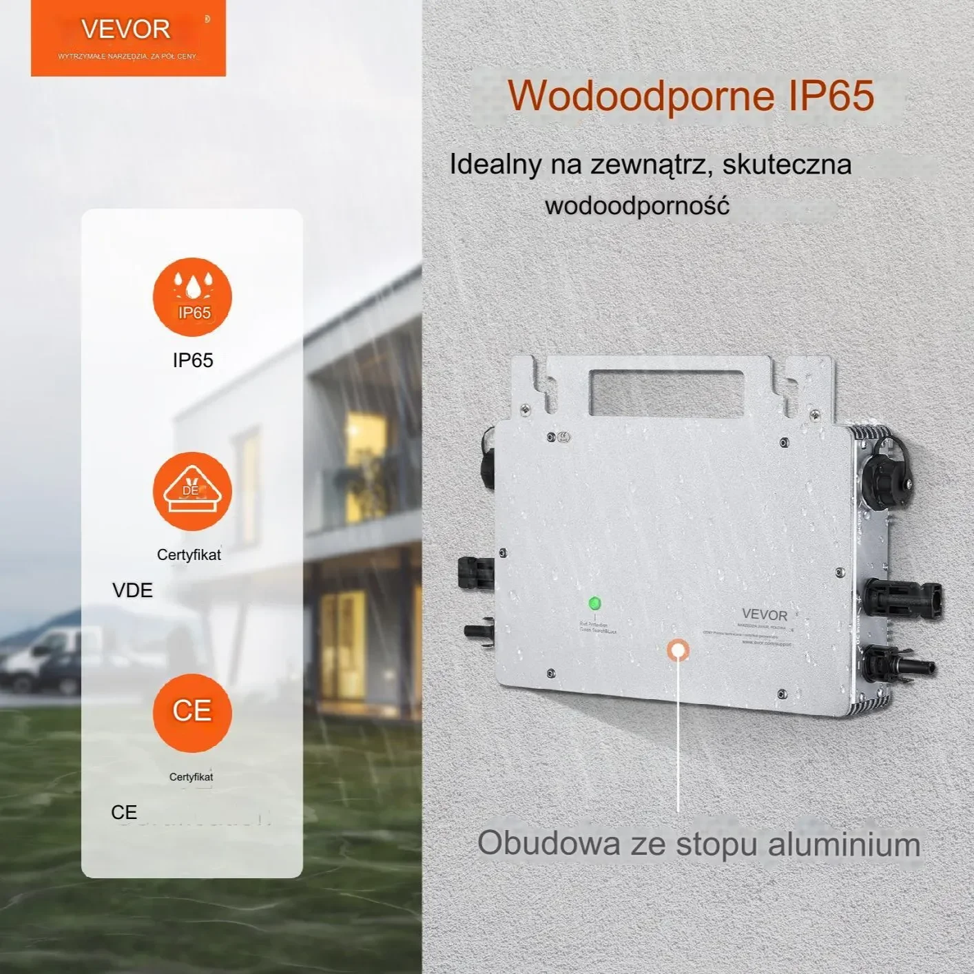 Przetwornica solarna inwerter solarny falownik 600 W - obrazek 6