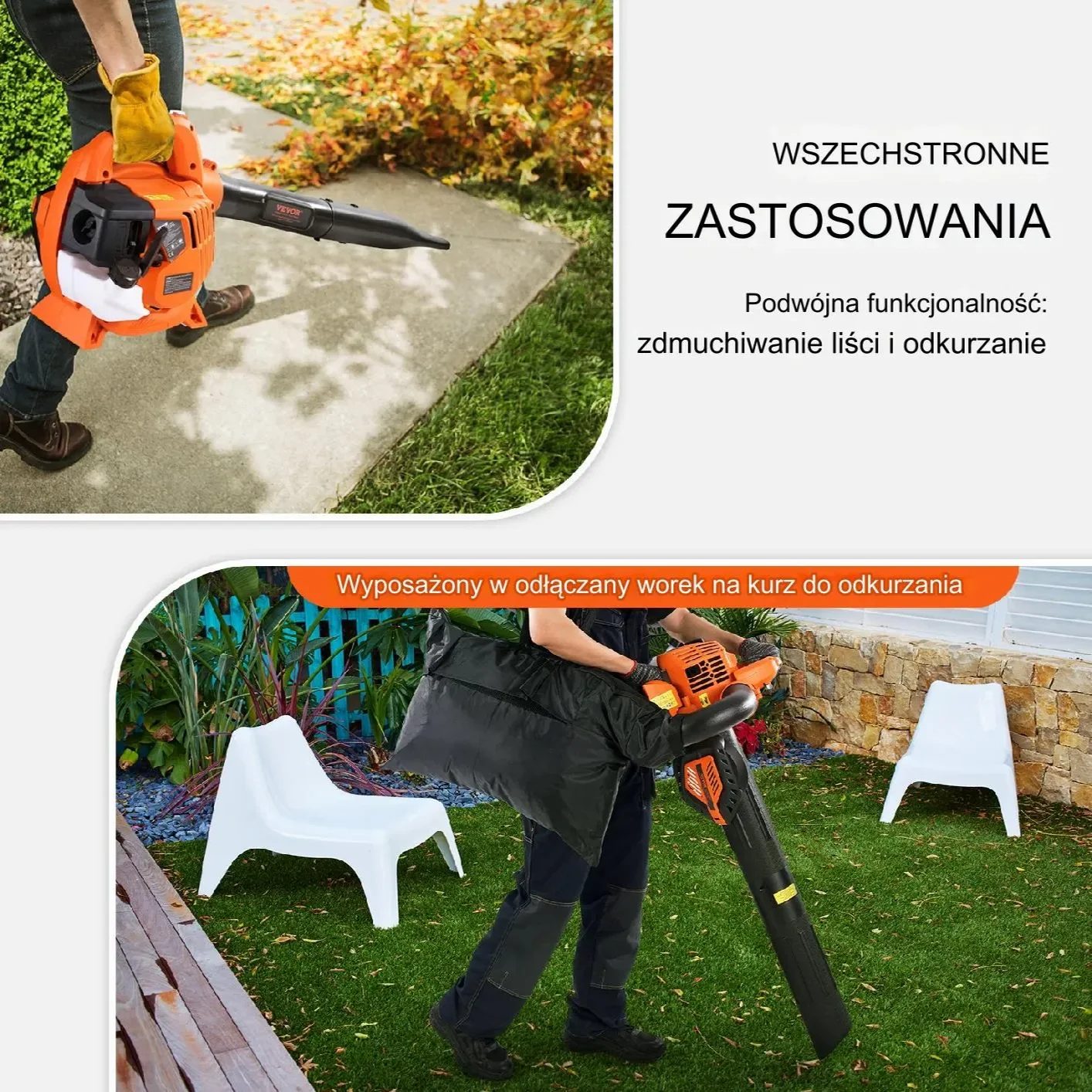 Ręczna Dmuchawa Gazowa do Liści - obrazek 3