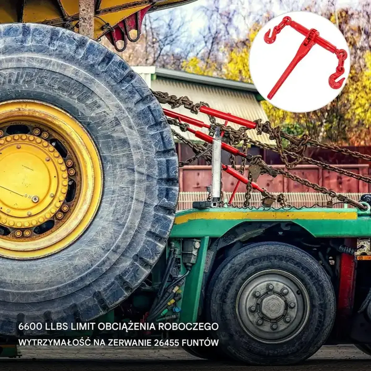 Napinacz łańcuchowy grzechotkowy 12T - obrazek 2