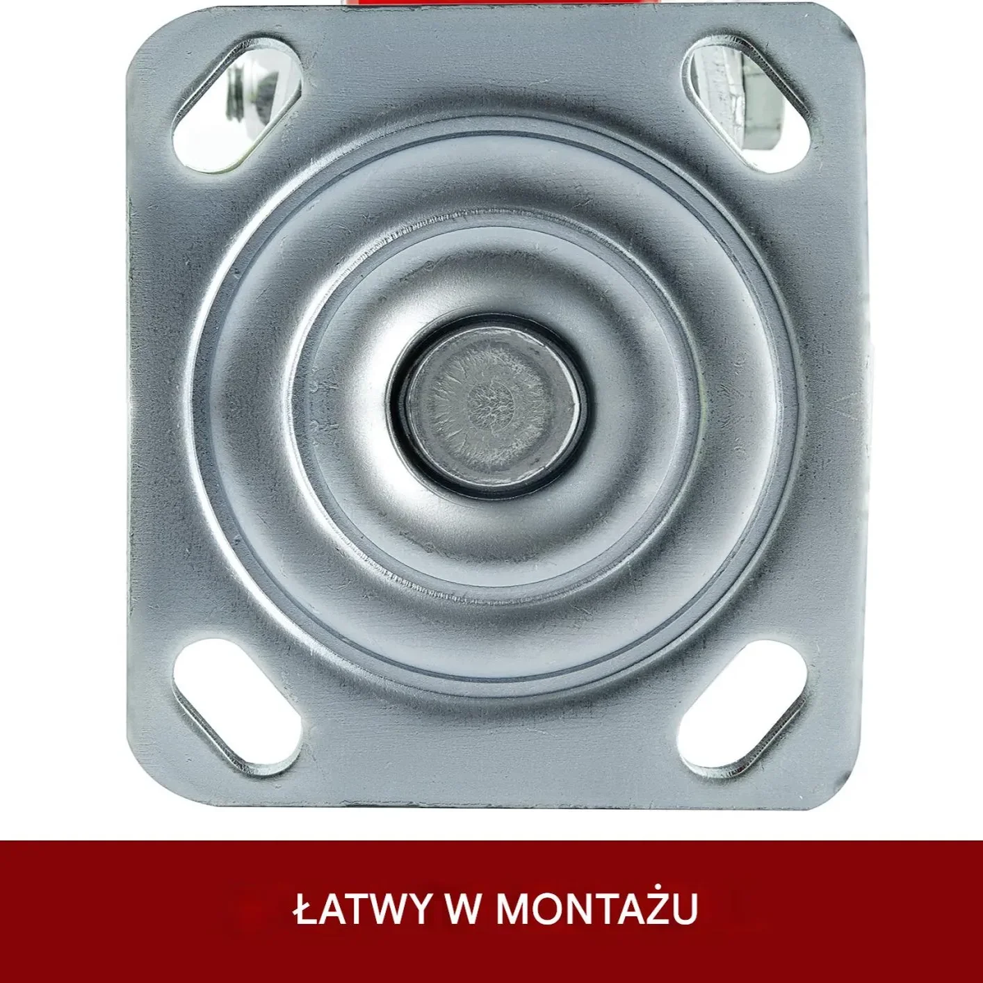 Kółka Transportowe Rolki do Przesuwania Mebli z Hamulcem 15 x 5 cm Zestaw 4 - obrazek 6