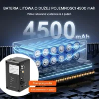 Kamera inspekcyjna endoskopowa do rur i kanałów 30 m 36-krotny zoom