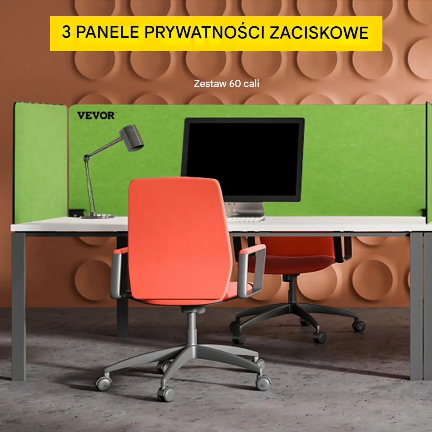 Panel ścianka biurkowa 3-częściowa - obrazek 4