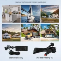 Przenośna lodówka samochodowa 25L z funkcją wytwarzania lodu 60 W