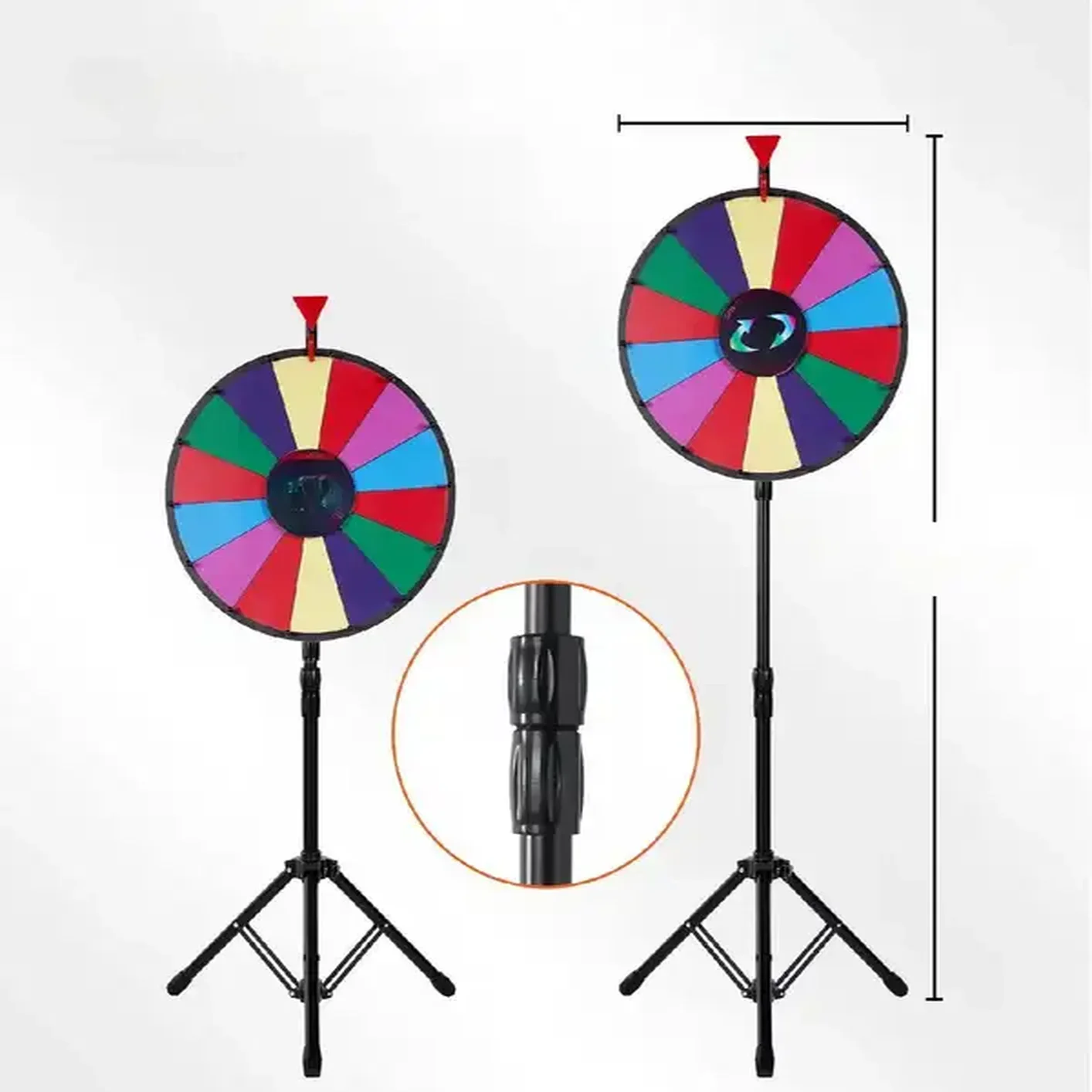 Koło fortuny do losowania nagród – tablica ścieralna gra imprezowa 60x153cm - obrazek 4