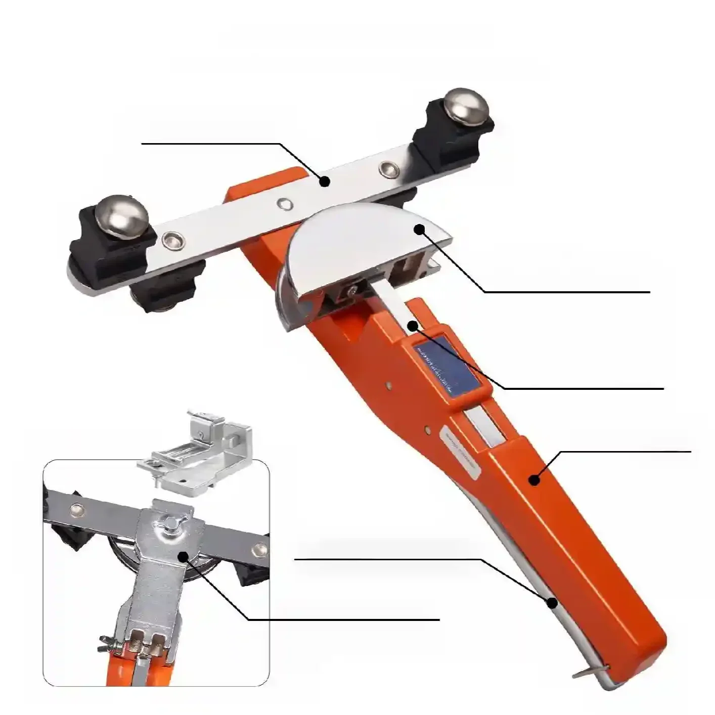 Giętarka hydrauliczna do rur 7 matryc 6-22mm - obrazek 6