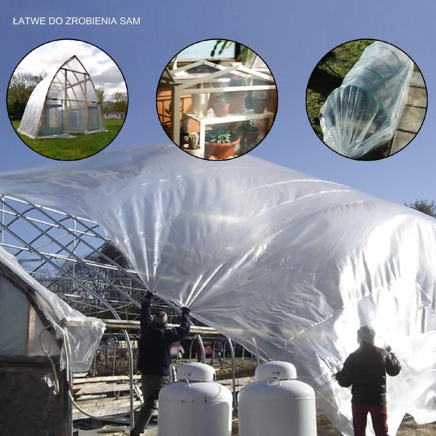Folia Szklarniowa 3,6 x 7,6 m - obrazek 5