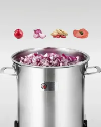 Robot kuchenny 18L ze stali nierdzewnej, siekacz z ostrzem S, warzywa owoce