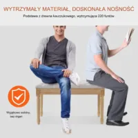 Siedzisko ławka szafka przedpokój tapicerowana pufa do przedpokoju ławeczka