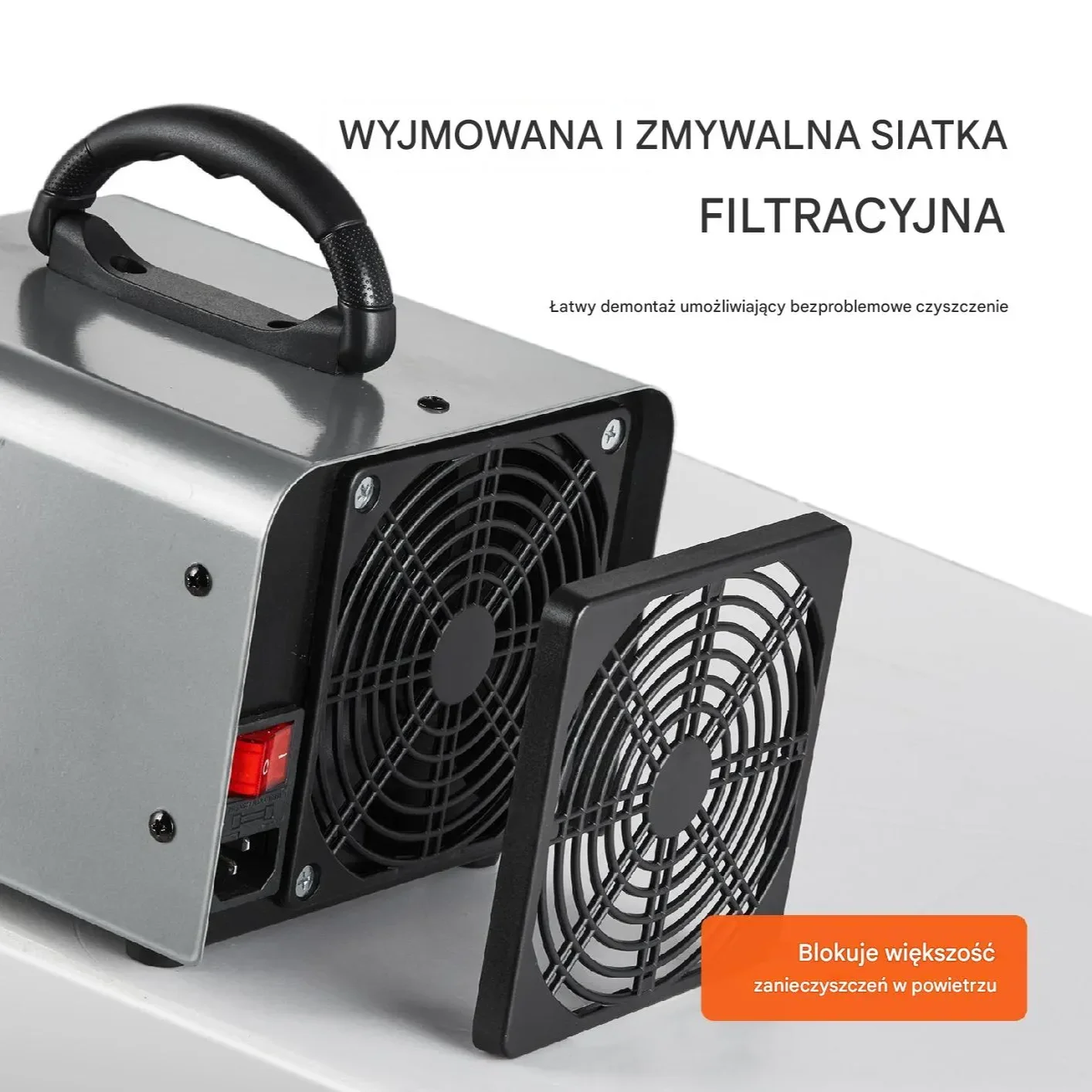 Generator ozonu 36000mg/h z timerem 120min usuwanie zapachów do domu - obrazek 3