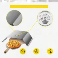 Piec z Grillem ze Stali Nierdzewnej do Pizzy