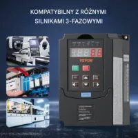 Przetwornica częstotliwości falownik 0,75 kW